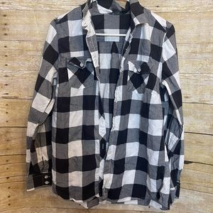 Eddie Bauer plaid shirt